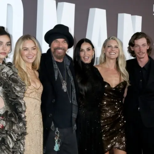 Paulina Chávez^ Michelle Randolph^ Thornton^ Demi Moore^ Ali Larter^ Lofland at the Landman' Series Premiere at Paramount Theater on November 12^ 2024 in Los Angeles^ CA