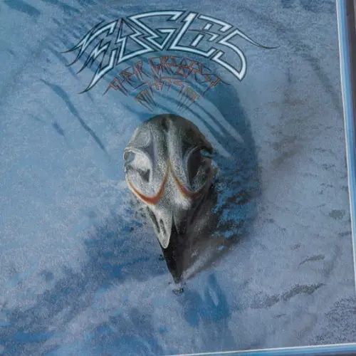 Vinyl cover art of Eagles Their Greatest Hits 1971-1975^ featuring rock music.