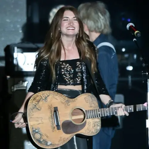 Tenille Townes performs at the ACM Decades show at MGM Grand on April 6^ 2019 in Las Vegas^ Nevada.