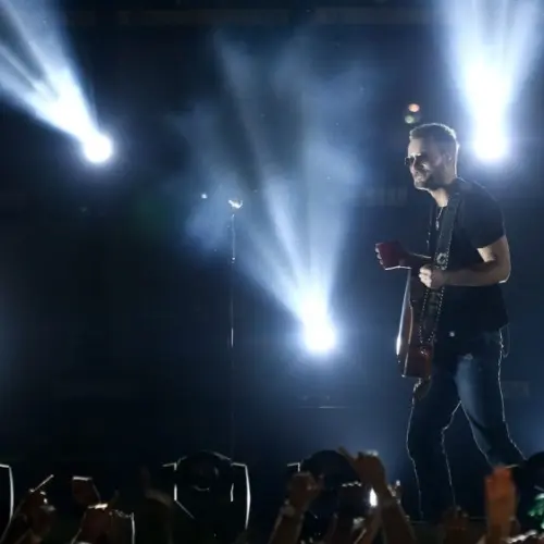 Eric Church performs onstage at the Runaway Country Music Fest at Osceola Heritage Park on March 20^ 2016 in Kissimmee^ Florida.