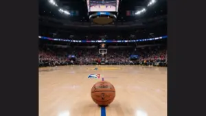 NBA BASKETBALL on NBA COURT This content was generated by an Artificial Intelligence (AI) system.