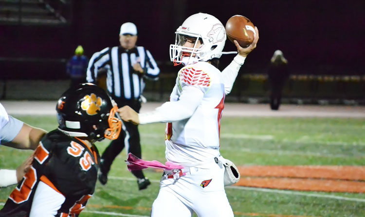 Greenwich defeated by FCIAC Thanksgiving football rival Staples