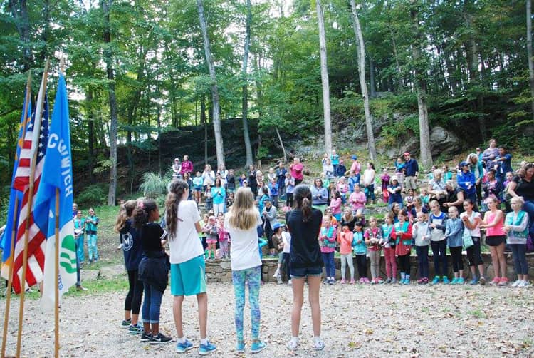 Camporee Brings Girls Scouts 'Back to Nature' Greenwich Sentinel