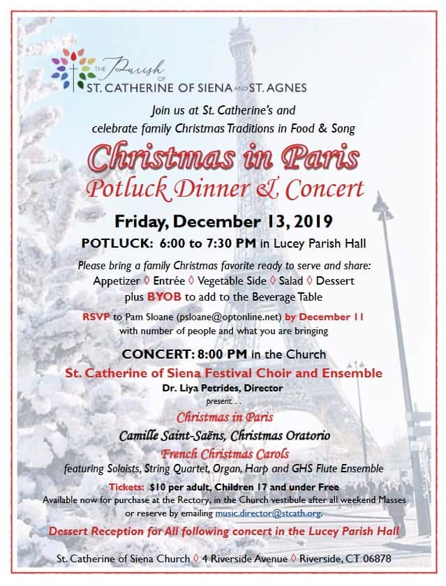 St. Catherine Presents 'Christmas in Paris' Concert Greenwich Sentinel