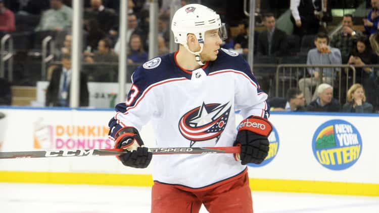 Greenwich's Atkinson eager to get back on the ice for Blue Jackets