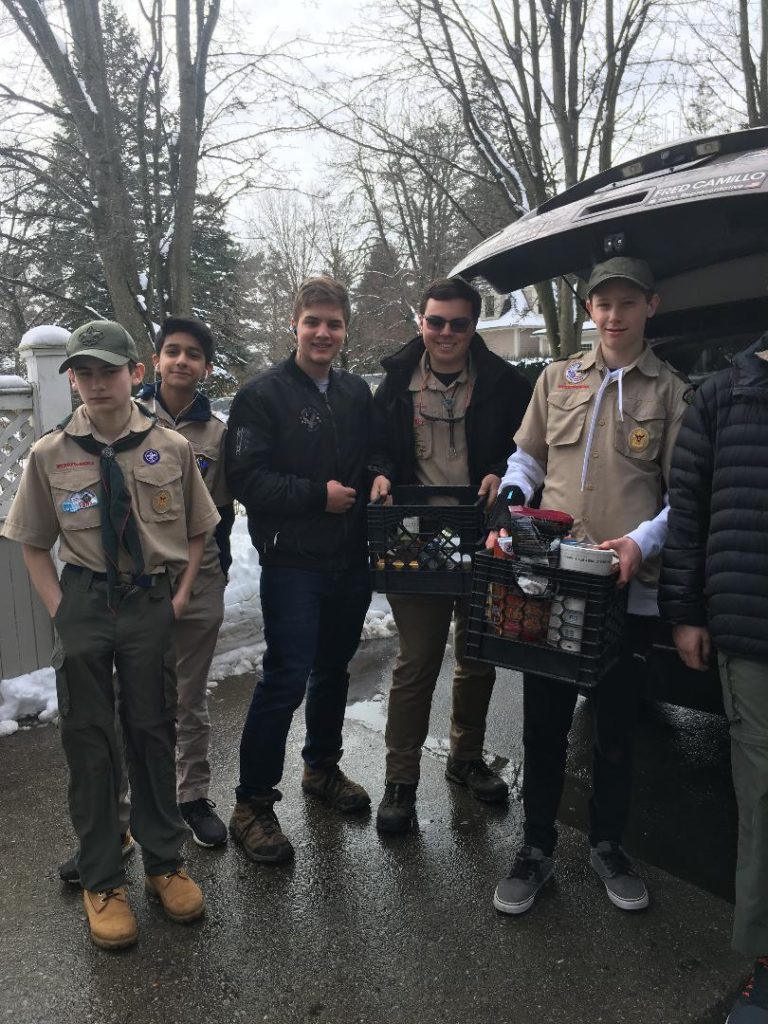 Greenwich Boy Scouts of America Host "Scouting for Food" Drive Greenwich Sentinel Greenwich