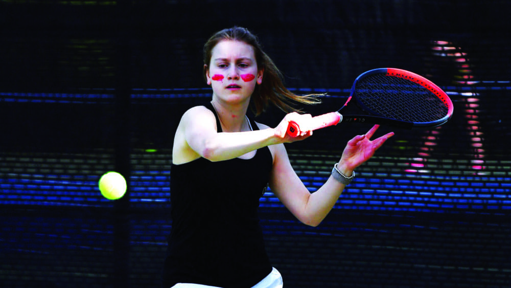 Led by senior captains Ursula Vollmer, Morgan Wilkens, and Grace Coale, the Sacred Heart Greenwich tennis team fared well against stiff competition this season.