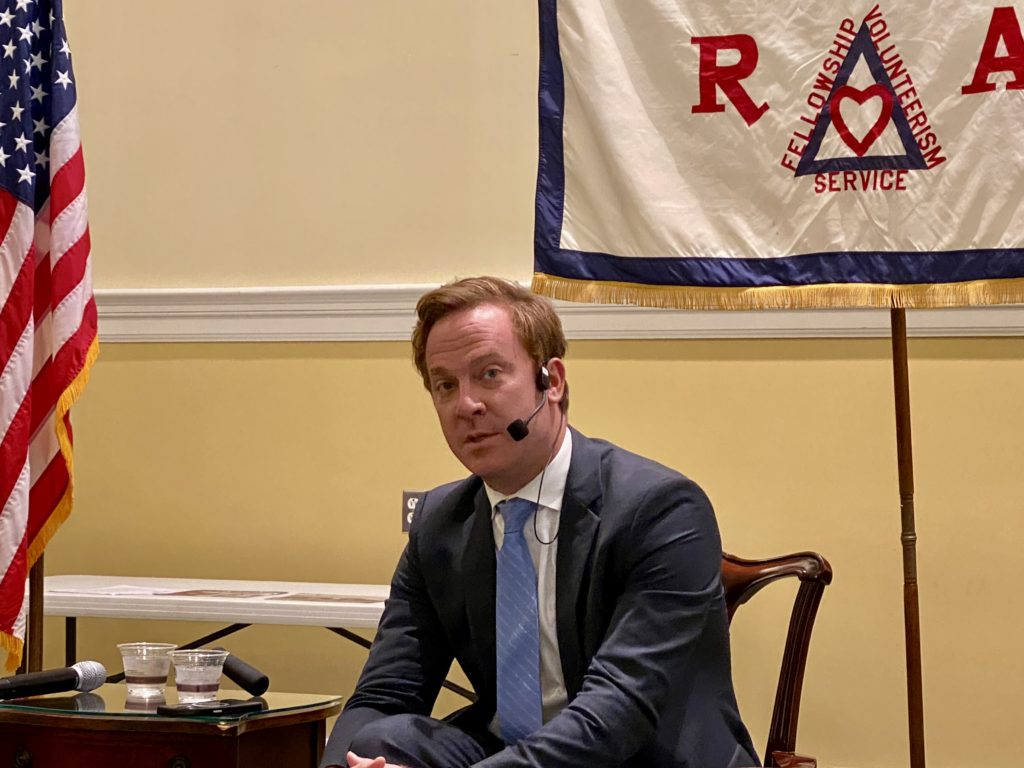 Political Reporter Jonathan Lemire Addresses the RMA | Greenwich Sentinel
