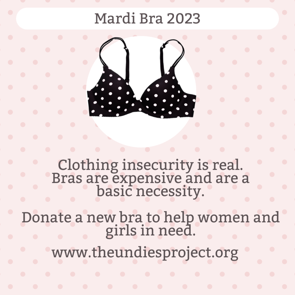 Undies Project's 'Mardi Bra' Collection Campaign for New and Gently Used  Brassieres Starts Feb 21 - DarieniteDarienite