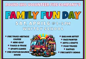 round-hill-fire-family-fun-day-poster
