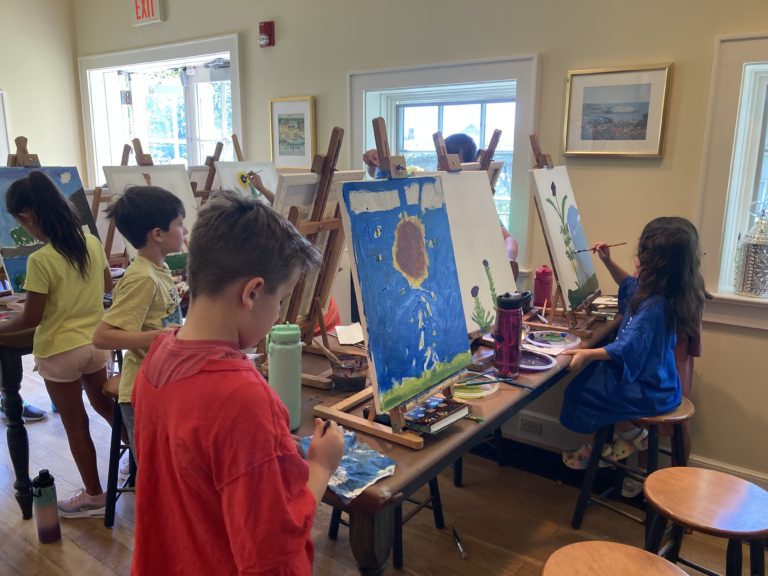 camp-students-learning-to-paint-summer-2023-2
