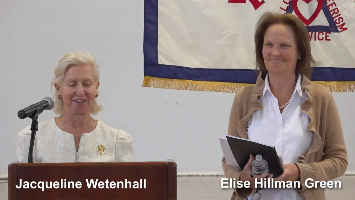 Elise Hillman Green and Jacqueline Wetenhall described how Historic Properties of Greenwich helps homeowners protect historic homes