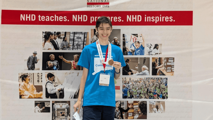 Greenwich High School Student Wins Third Prize at National History Day Competition