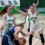 KellySteed-60: The Lady Bobcats battled the Salem Lady Tigers Tuesday night, February 7, 2023 at Thayer High School. The Lady Tigers edge the Lady Bobcats 68-61