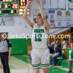 KellySteed-117: The Thayer Bobcats battled the Salem Tigers Tuesday night, February 7, 2023 at Thayer High School. The Bobcats defeated the Tigers 88-41