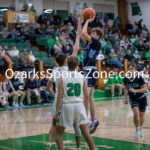 KellySteed-130: The Thayer Bobcats battled the Salem Tigers Tuesday night, February 7, 2023 at Thayer High School. The Bobcats defeated the Tigers 88-41