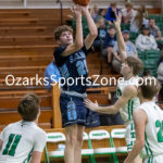 KellySteed-131: The Thayer Bobcats battled the Salem Tigers Tuesday night, February 7, 2023 at Thayer High School. The Bobcats defeated the Tigers 88-41