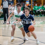 KellySteed-133: The Thayer Bobcats battled the Salem Tigers Tuesday night, February 7, 2023 at Thayer High School. The Bobcats defeated the Tigers 88-41