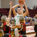 KellySteed_thho-28: (Class 3 District 10) The Thayer Lady Bobcats (#3 seed) battled the Houston Lady Tigers (#6 seed) Tuesday, February 21, 2023 at Mansfield High School