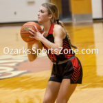 KellySteed_thho-36: (Class 3 District 10) The Thayer Lady Bobcats (#3 seed) battled the Houston Lady Tigers (#6 seed) Tuesday, February 21, 2023 at Mansfield High School