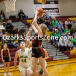 KellySteed_thho-37: (Class 3 District 10) The Thayer Lady Bobcats (#3 seed) battled the Houston Lady Tigers (#6 seed) Tuesday, February 21, 2023 at Mansfield High School