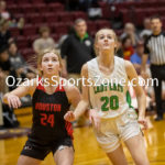 KellySteed_thho-39: (Class 3 District 10) The Thayer Lady Bobcats (#3 seed) battled the Houston Lady Tigers (#6 seed) Tuesday, February 21, 2023 at Mansfield High School