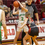 KellySteed_thho-44: (Class 3 District 10) The Thayer Lady Bobcats (#3 seed) battled the Houston Lady Tigers (#6 seed) Tuesday, February 21, 2023 at Mansfield High School