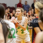 KellySteed_thho-47: (Class 3 District 10) The Thayer Lady Bobcats (#3 seed) battled the Houston Lady Tigers (#6 seed) Tuesday, February 21, 2023 at Mansfield High School