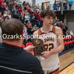 KellySteed_thma-67: (Class 3 District 10) The Mansfield Lions (#1 seed) battle the Thayer Bobcats (#2 seed) in the Championship Game of the Class 3 District 10 Tournament on Friday, February 24, 2023 at Houston High School