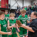 KellySteed_thma-68: (Class 3 District 10) The Mansfield Lions (#1 seed) battle the Thayer Bobcats (#2 seed) in the Championship Game of the Class 3 District 10 Tournament on Friday, February 24, 2023 at Houston High School