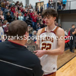 KellySteed_thma-66: (Class 3 District 10) The Mansfield Lions (#1 seed) battle the Thayer Bobcats (#2 seed) in the Championship Game of the Class 3 District 10 Tournament on Friday, February 24, 2023 at Houston High School