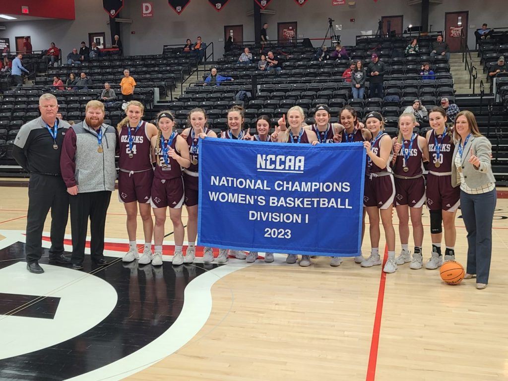 College of the Ozarks wins NCCAA Women's National Championship Ozarks