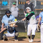 KellySteed_sftballThVsSa-56: Thayer Lady Bobcats host the Salem Lady Tigers in High School Softball, Monday, April 10, 2023 at Thayer Softball Field