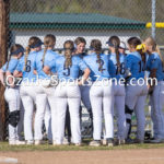 KellySteed_sftballThVsSa-58: Thayer Lady Bobcats host the Salem Lady Tigers in High School Softball, Monday, April 10, 2023 at Thayer Softball Field