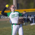 KellySteed_sftballThVsSa-59: Thayer Lady Bobcats host the Salem Lady Tigers in High School Softball, Monday, April 10, 2023 at Thayer Softball Field