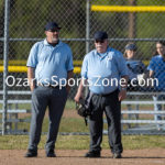 KellySteed_sftballThVsSa-64: Thayer Lady Bobcats host the Salem Lady Tigers in High School Softball, Monday, April 10, 2023 at Thayer Softball Field