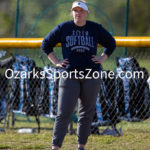 KellySteed_sftballThVsSa-67: Thayer Lady Bobcats host the Salem Lady Tigers in High School Softball, Monday, April 10, 2023 at Thayer Softball Field