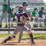 KellySteed_ThVsWs-64: Thayer Bobcats battle the Willow Springs Bears in SCA Conference baseball, Tuesday, May 2, 2023 at Thayer Baseball field