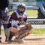 KellySteed_ThVsWs-65: Thayer Bobcats battle the Willow Springs Bears in SCA Conference baseball, Tuesday, May 2, 2023 at Thayer Baseball field