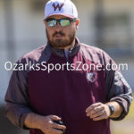 KellySteed_ThVsWs-67: Thayer Bobcats battle the Willow Springs Bears in SCA Conference baseball, Tuesday, May 2, 2023 at Thayer Baseball field