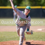 KellySteed_ThVsWs-70: Thayer Bobcats battle the Willow Springs Bears in SCA Conference baseball, Tuesday, May 2, 2023 at Thayer Baseball field