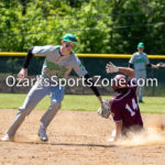 KellySteed_ThVsWs-78: Thayer Bobcats battle the Willow Springs Bears in SCA Conference baseball, Tuesday, May 2, 2023 at Thayer Baseball field