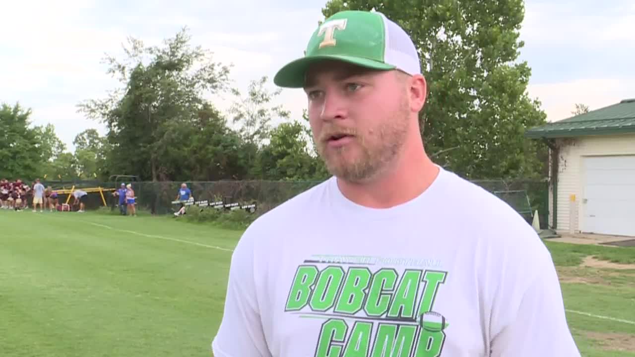 VIDEO Thayer Football Coach Briar Hancock discusses season