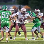 KellySteed_Jamboree2023-58: 2023 Football Jamboree, Mountain Grove High School, Mountain Grove Panthers, Houston Tigers, Thayer Bobcats, Willow Springs Bears, August 18, 2023