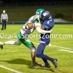 KellySteed_HSFBSalemThayer-86: The Salem Tigers took on the Thayer Bobcats at Bill Schuchardt Stadium on the campus of Salem High School on Friday, September 15, 2023