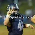 KellySteed_HSFBSalemThayer-88: The Salem Tigers took on the Thayer Bobcats at Bill Schuchardt Stadium on the campus of Salem High School on Friday, September 15, 2023