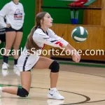 KellySteed_HSVBThayerDora-95: The Thayer Volleyball Bobcats took on the Dora Lady Falcons at Thayer High School Gymnasium on Monday, September 18, 2023The VolleyCATS win in three straight sets