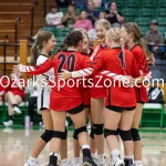 KellySteed_HSVBThayerDora-102: The Thayer Volleyball Bobcats took on the Dora Lady Falcons at Thayer High School Gymnasium on Monday, September 18, 2023The VolleyCATS win in three straight sets