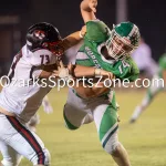 KellySteed_HSFBThayerVsHouston-72: Thayer Bobcats battle the Houston Tigers in SCA Conference play, Friday, September 22, 2023 at Louis Bozeman Field on the campus of Thayer High School