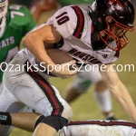 KellySteed_HSFBThayerVsHouston-73: Thayer Bobcats battle the Houston Tigers in SCA Conference play, Friday, September 22, 2023 at Louis Bozeman Field on the campus of Thayer High School